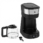 Кофеварка капельная BQ CM1000 черный-стальной, исп. кофе - молотый, 1.2 л, 900 Вт., фото3