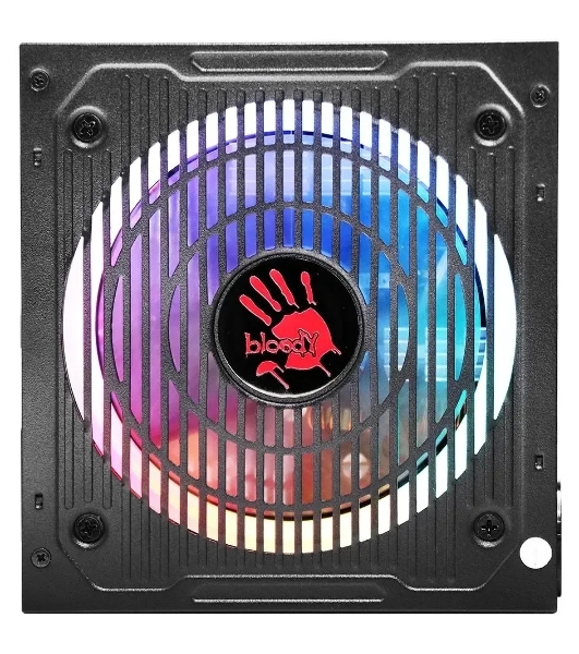Блок питания Bloody BD-PS700W, 700Вт, 80 PLUS белый, 120мм, черный