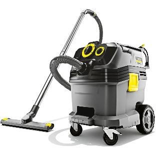 Строительный пылесос Karcher NT 30/1 Tact Te L серый, 1380 Вт, уборка сухая/влажная, пылесборник мешок/контейнер, 30 л