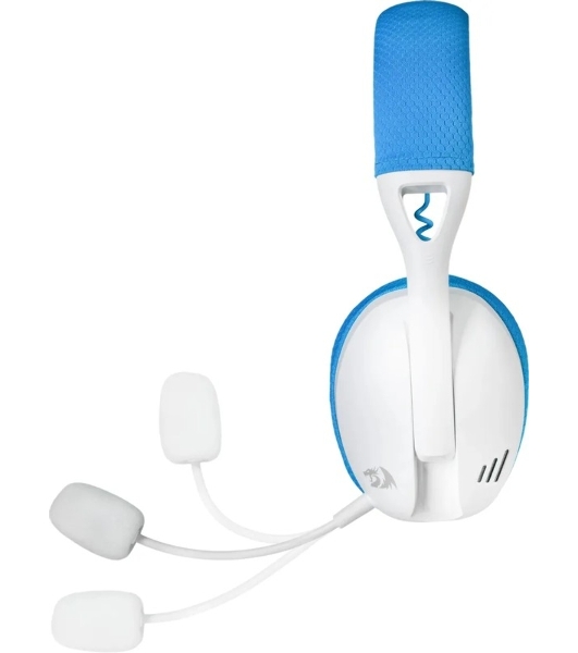 Гарнитура Redragon Ire Pro голубой, беспроводная + проводная, Bluetooth / USB, до 25 ч