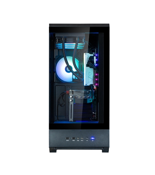 Компьютерный корпус ZALMAN P50 DS, ATX, черный, WINDOW, 2x3.5', 3x2.5', 1xUSB TYPE-C, 2xUSB 3.0, SIDE 3x120мм ARGb, REAR 1x120мм ARGb