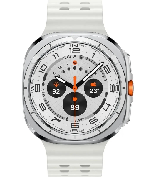 Умные часы Samsung Galaxy Watch Ultra LTE 47mm, 1.5' Super AMOLED, 4G (LTE), Wi-Fi, Bluetooth 5.3, NFC, 10ATM, белый титан
