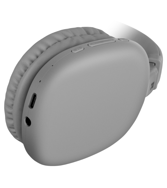 Беспроводные/проводные наушники Sven AP-B325MV серый, накладные, Bluetooth + Jack 3.5 мм, складная конструкция, до 10 ч