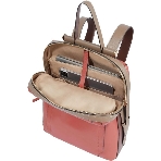 Рюкзак женский Piquadro Circle CA4576W92/ARTM терракотовый/кофейный кожа, фото3