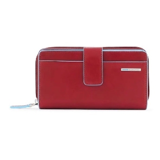 Кошелек женский Piquadro Blue Square PD1354B2R/R красный натур.кожа