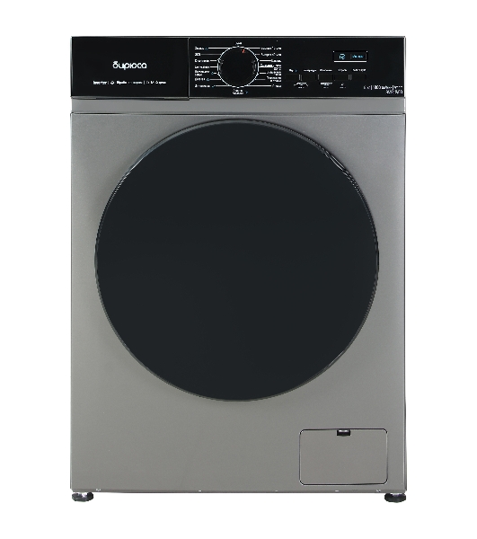 Стиральная машина Бирюса WM-SM812/03 M металлик, загрузка фронтальная 8 кг, 1200 об/мин, класс: А+++