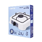 Плита настольная газовая Centek CT-1520 белый, 1.7 кВт, газ, конфорки - 1, эмаль, поворотные переключатели, фото7