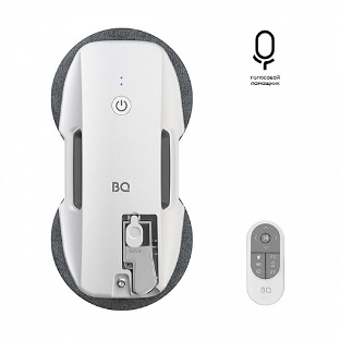 Робот-мойщик окон BQ WR201S белый. Мощность 90 Вт/Объем 20 мл/Объем для чистящего средства 100мл/Параметры электропитания 100-240 В,50-60 Гц/Страховочный трос 5м/Минимальная рабочая зона 35х35см/Планирования пути IQ навигатор'