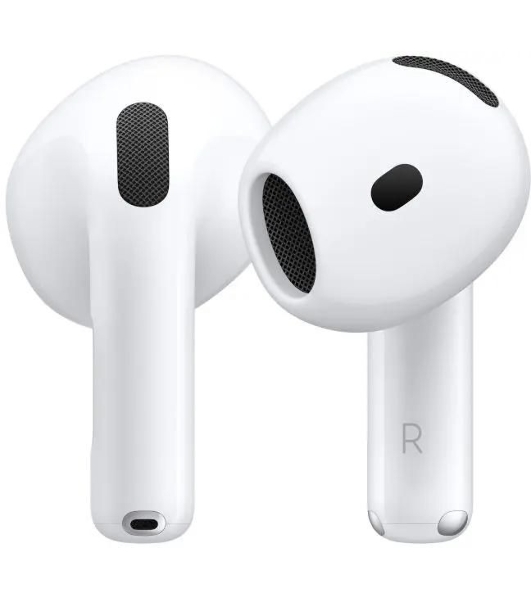 Гарнитура вкладыши Apple A3055 A3056 A3059 AirPods 4 ANC белый
