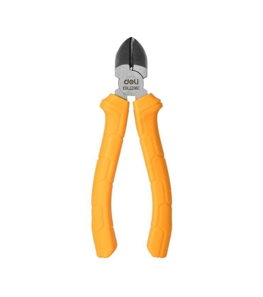 Диагональные бокорезы Deli DL2206C 160мм, пластиковая ручка