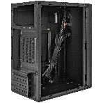 Компьютерный корпус Minitower ExeGate BAA-308-UNS500 (mATX, БП UNS500 с вент. 12см, 2хUSB, HD Audio, черный), фото2