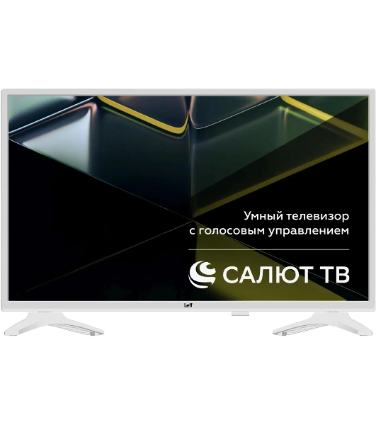 Телевизор LEFF 43' 43U691T белый DLED 4K UHD 60Hz Smart TV Салют ТВ