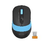 Мышь беспроводная A4Tech Fstyler FG10S черный/синий, 2000 dpi, радиоканал, USB, кнопки - 4, фото 1