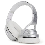 Беспроводные/проводные наушники Crown CMBH-5050 серебристый, накладные, Bluetooth + проводной, складная конструкция, до 10 ч, фото3