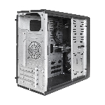 Компьютерный корпус Minitower ExeGate mEVO-7807-XP400 (mATX, БП XP400 с вент. 12см, 1*USB+1*USB 3.0, черный, 1 вент. 12см с RGb подсветкой), фото3
