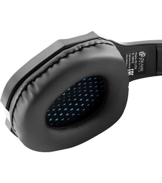 Гарнитура Oklick HS-L370G чёрный, проводная, 3.5 мм