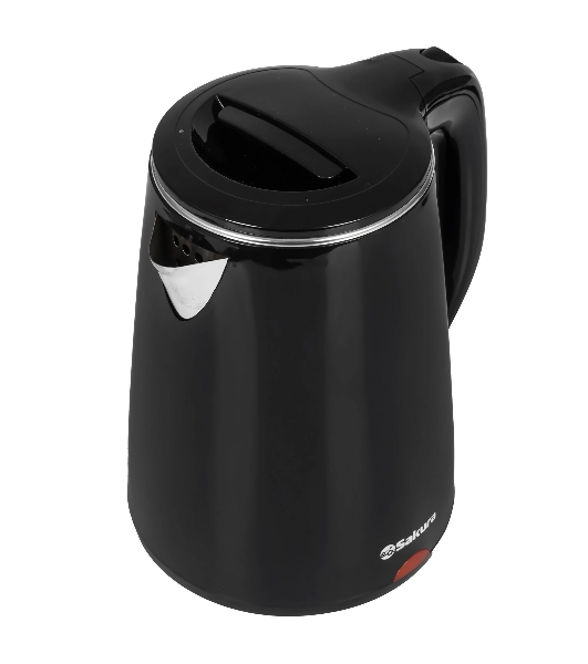 Чайник Sakura SA-2150BK 1.8 л, двойной корпус,черн д