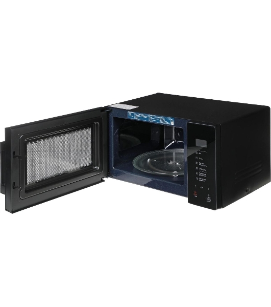 Микроволновая печь Samsung MG23T5018AK/BW черный, 23 л, 800 Вт, переключатели - сенсор