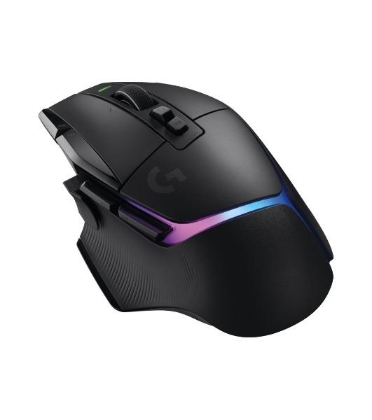 Мышь беспроводная Logitech G502 X Plus черный, 25600 dpi, радиоканал, USB, кнопки - 13
