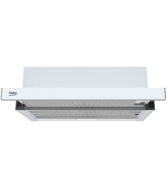 Вытяжка телескопическая Beko BHNT613R4CW белый, 60 см, 320 куб. м/ч, 61 дБ