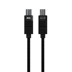 Дата-кабель MORE CHOICE (4620202554987) K87aa 2м USB 3.0A PD60W для Type-C Type-C- 2м, черный, фото 1
