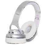 Беспроводные/проводные наушники Crown CMBH-5050 серебристый, накладные, Bluetooth + проводной, складная конструкция, до 10 ч, фото4