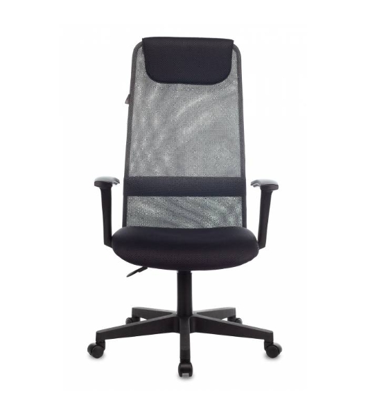 Кресло Бюрократ KB-8/DG/TW-12 TW-04 TW-12 серый, сетка