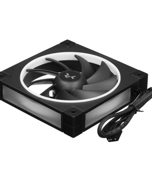 Комплект вентиляторов для корпуса DEEPCOOL FL12-3 IN 1 черный, 120 мм, 2150 об/мин, 32 дБ, 4 pin