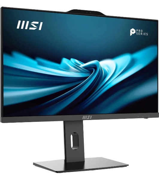 Моноблок MSI Pro AP242P 14M AiO 23,8' FHD(1920x1080)IPS AG Non-touch, Core i5-14400 (2.5GHz), 16Gb DDR5 (2x8GB), 512Gb SSD, Intel UHD,WiFi,BT,camera,WirelessKB&mouse Eng/Rus,noOS,1y w-ty,черный (9S6-AE0621-822)