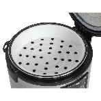Мультиварка JVC JK-MC501 5 л, 860 Вт, серебристый/черный, металл, фото7