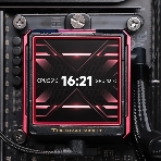 Система жидкостного охлаждения Thermalright Frozen Warframe ULTRA 360 ARGb Soc-AM5/AM4/1151/1200/2066/2011/1700 черный 4-pin 29.6dB Al LCD Ret (F-WFRAME-ULT-360-BL-ARGb), фото5