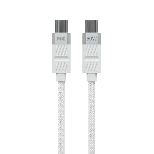 Дата-кабель MORE CHOICE (4620202555007) K87aa 2м USB 3.0A PD60W для Type-C Type-C- 2м, белый