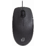 Мышь проводная Oklick 195M черный, 800 dpi, USB, кнопки - 3, фото 1