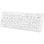 Клавиатура A4Tech Fstyler FBK27C AS белый USB беспроводная BT/Radio slim Multimedia (FBK27C AS), фото7