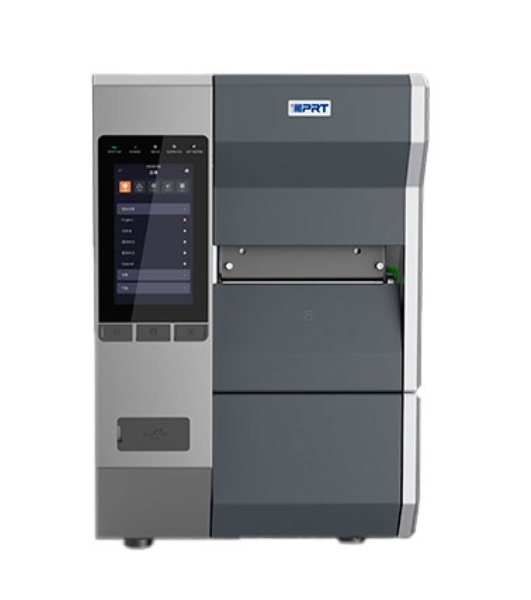 Принтер этикеток термотрансферный iDPRT iK4 Industrial 300 dpi, 254 мм/cек, Bluetooth, Ethernet, USB, серый