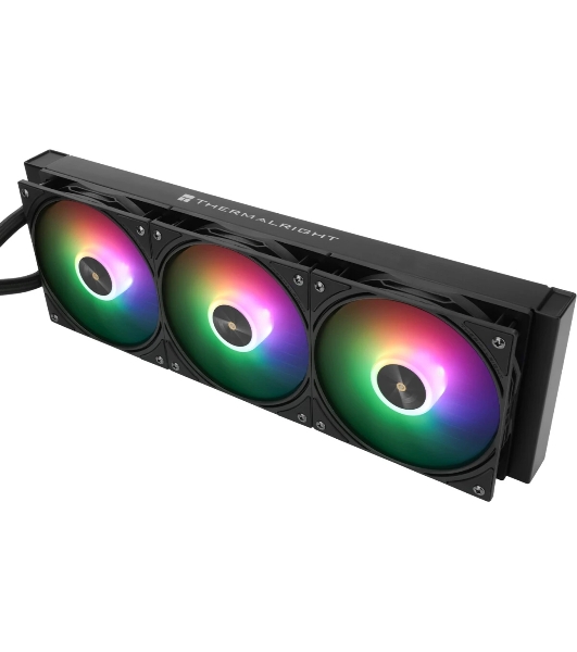 Система жидкостного охлаждения Thermalright Frozen Warframe ULTRA 360 ARGb Soc-AM5/AM4/1151/1200/2066/2011/1700 черный 4-pin 29.6dB Al LCD Ret (F-WFRAME-ULT-360-BL-ARGb)