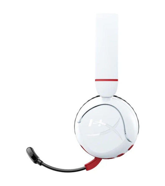 Гарнитура HyperX Cloud Mini белый, беспроводная + проводная, Bluetooth, до 25 ч, совместимость с PS5, Xbox