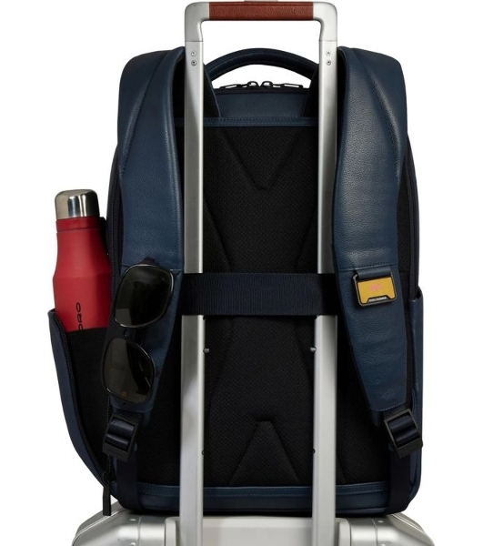 Рюкзак мужской Piquadro Ael CA6923S142/BLU синий кожа