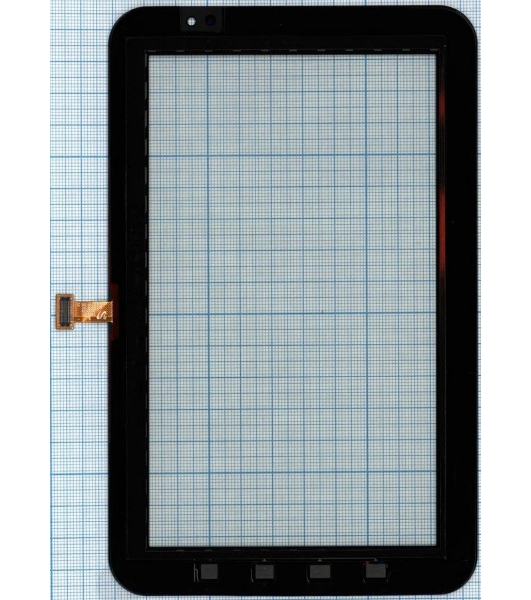 Сенсорное стекло (тачскрин) для Samsung Galaxy Tab P1000, черное