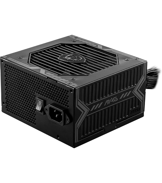 Блок питания MSI MAG A650BN, 650Вт, 80 PLUS Bronze, 120мм, черный