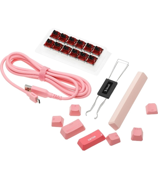 Клавиатура проводная A4Tech Bloody S87 Energy (S87 USB ENERGY PINK) USB розовый