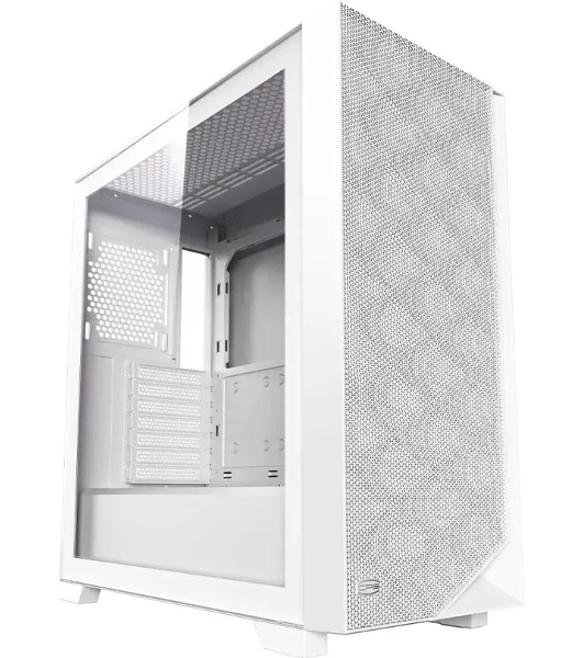 Компьютерный корпус PcCooler C3D510 WH ARGb белый без БП ATX 3x120мм 2xUSB3.0 1xUSB3.1 audio bott PSU