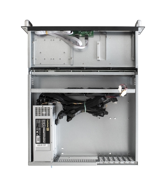 Серверная платформа ExeGate EX292416RUS Pro 2U550-HS08 RM 19', высота 2U, глубина 550, Redundant БП 2x1000W, 8xHotSwap, USB