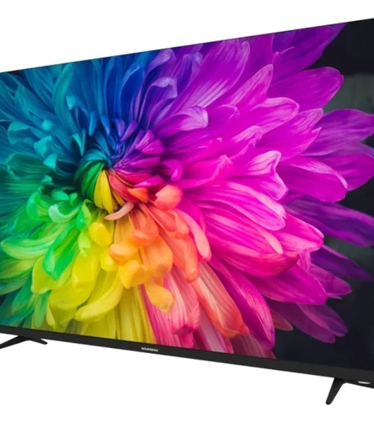 Телевизор Soundmax 55' SM-QLED55T21SU черный QLED UHD 60Hz Android TV