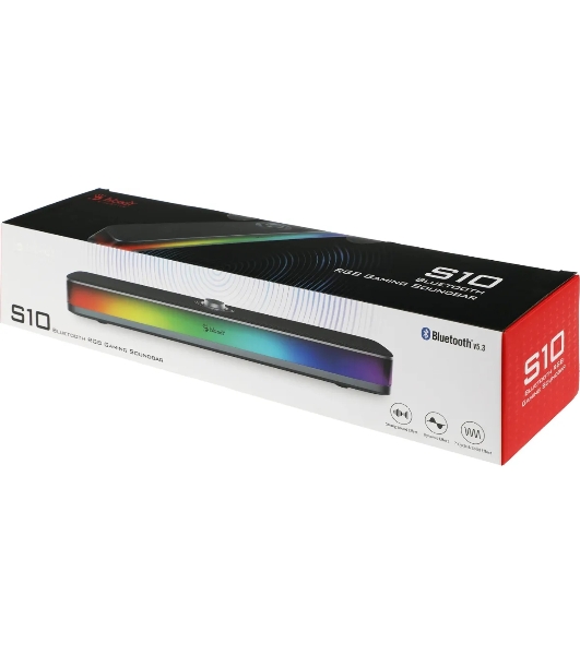 Колонки A4Tech Bloody S10 черный, 2.0, 10 Вт, Bluetooth