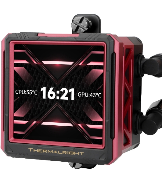 Система жидкостного охлаждения Thermalright Frozen Warframe ULTRA 360 ARGb Soc-AM5/AM4/1151/1200/2066/2011/1700 черный 4-pin 29.6dB Al LCD Ret (F-WFRAME-ULT-360-BL-ARGb)