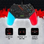 Геймпад A4Tech Bloody GP30 Sports черный/синий USB виброотдача обратная связь, фото2