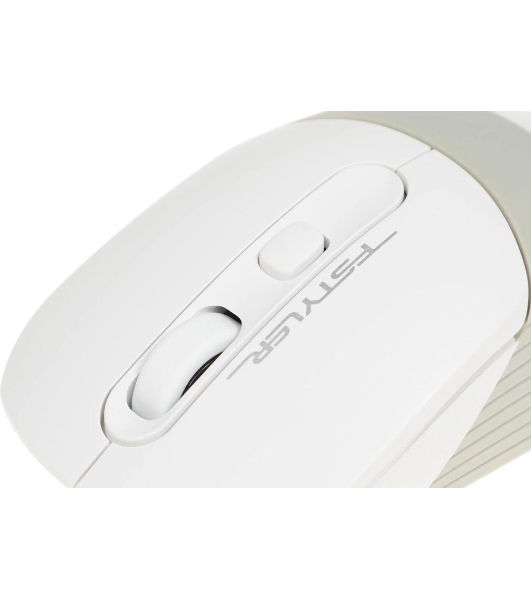 Мышь проводная A4Tech Fstyler FM10 белый/серый, 1600 dpi, USB, кнопки - 4