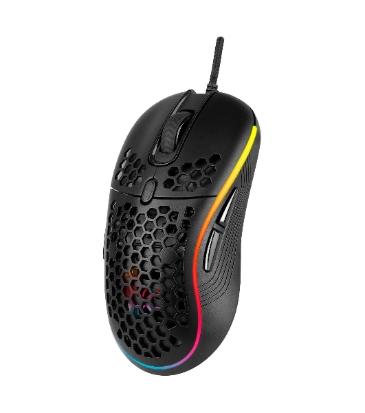 Игровая мышь SVEN RX-G860 чёрная (8 кнопок, 12800 dpi, USB, RGB подсветка )