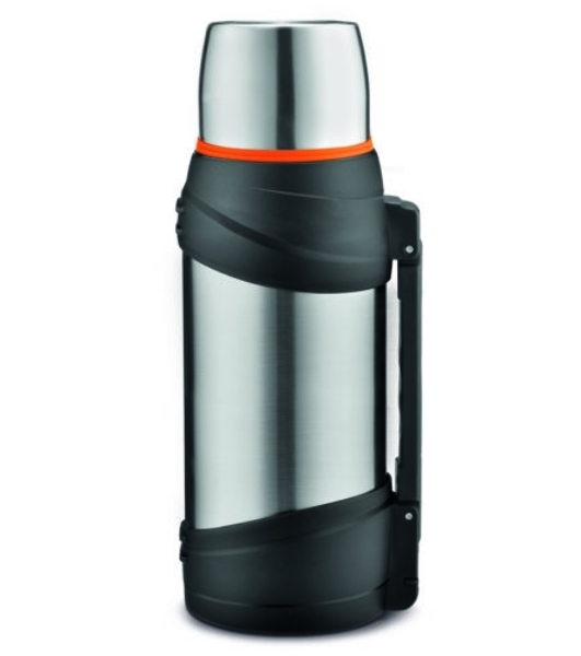 Термос Lara LR04-61 1,6 л нейлон, нержавеющая сталь, пластик, силикон